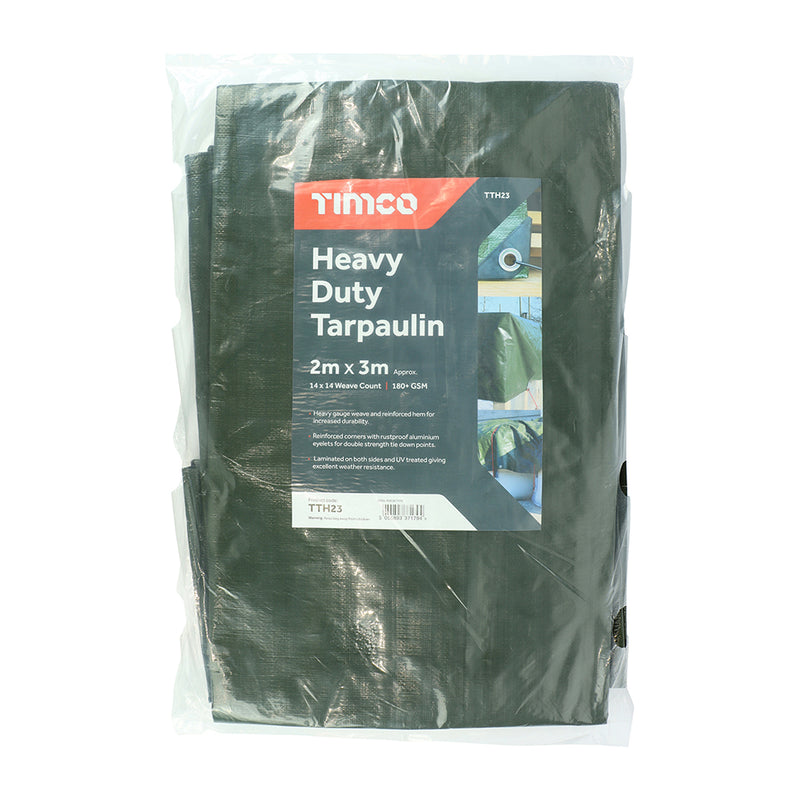 TIMCO Heavy Duty Tarpaulin Green