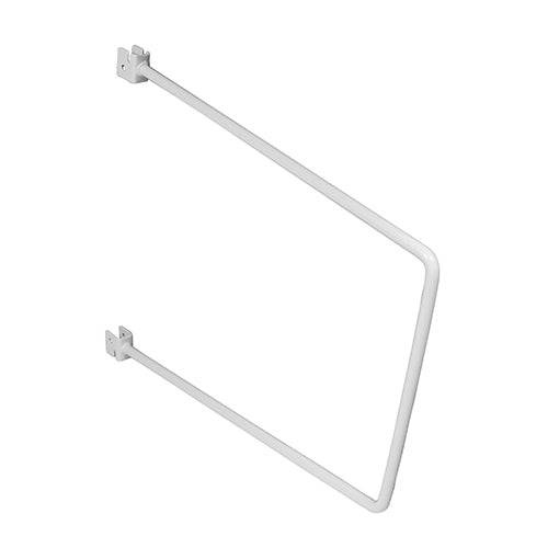 TIMCO Twin Slot Flexible Bookend White