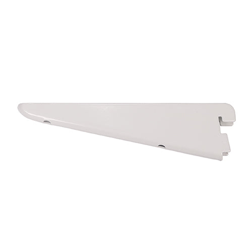 TIMCO Twin Slot Shelf Bracket White - 120mm