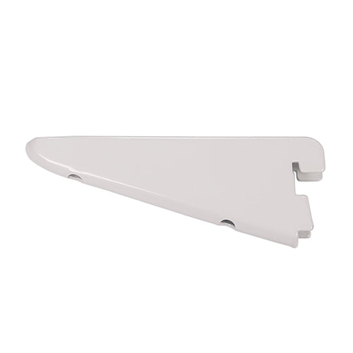 TIMCO Twin Slot Shelf Bracket White