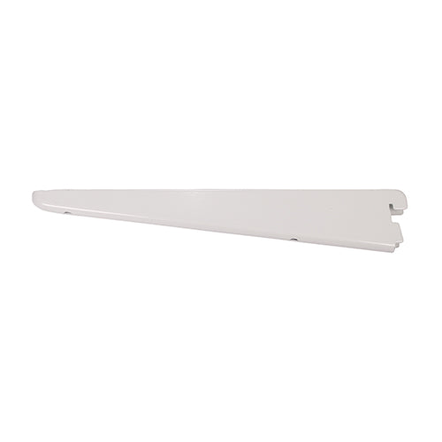 TIMCO Twin Slot Shelf Bracket White - 120mm