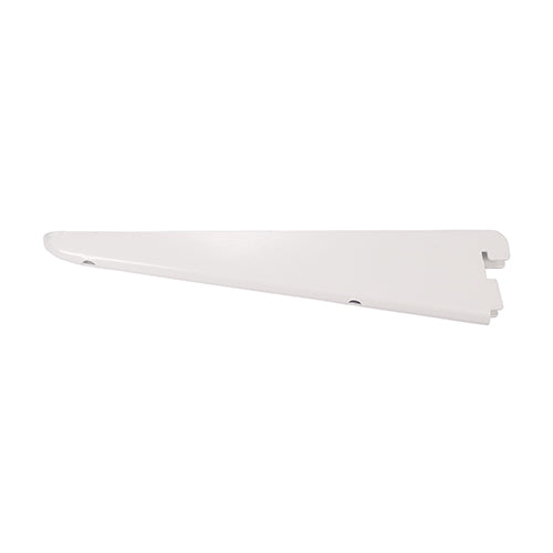 TIMCO Twin Slot Shelf Bracket White
