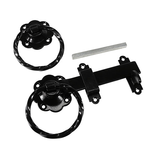 TIMCO Ring Gate Latch Twisted — Plain Bag