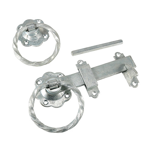 TIMCO Ring Gate Latch Twisted — Plain Bag