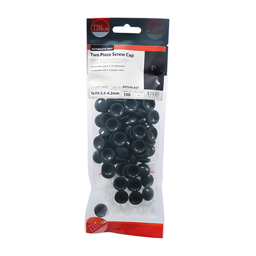 TIMCO Two Piece Screw Caps
