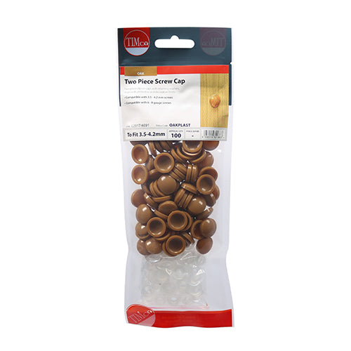 TIMCO Two Piece Screw Caps