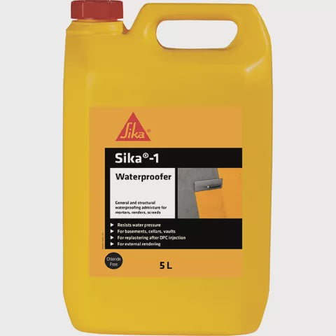 Sika -1 waterproofer 5L