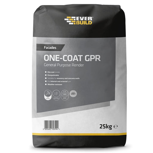 Everbuild® Facades One Coat GPR 25Kg