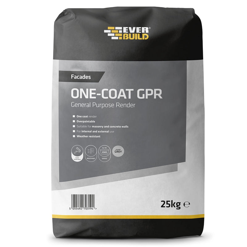 Everbuild® Facades One Coat GPR 25Kg
