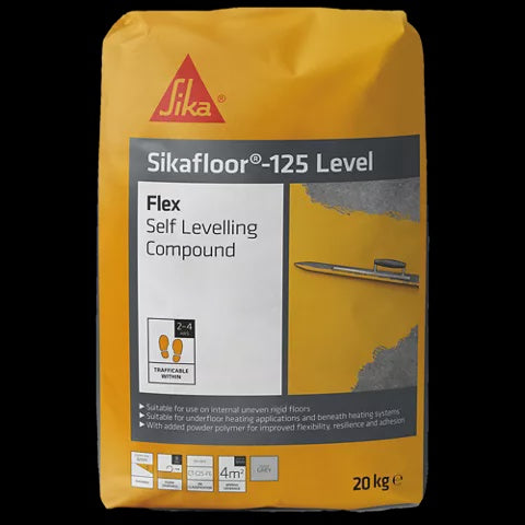 SikaFloor -125  Flex Self Leveling Compound 20kg Grey