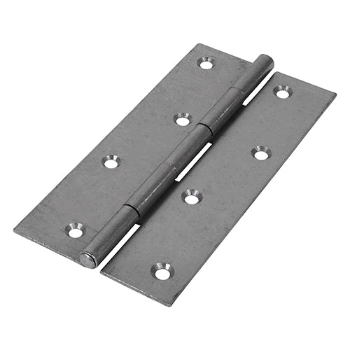 TIMCO Uncranked Butt Hinges (5050) Steel Silver