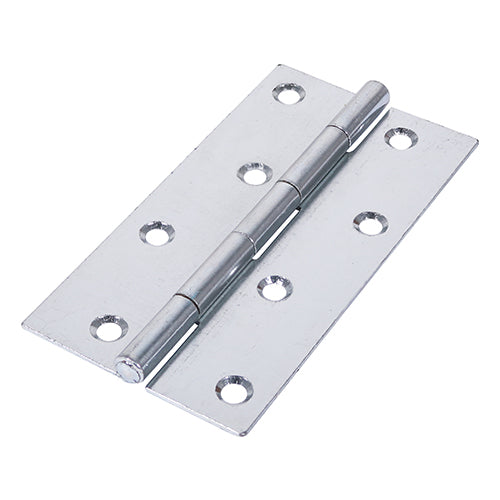 TIMCO Uncranked Butt Hinges (5050) Steel Silver