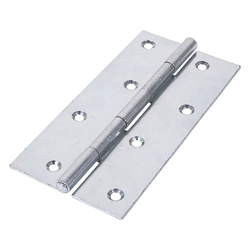TIMCO Uncranked Butt Hinges (5050) Steel Silver