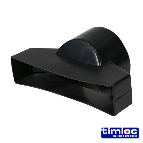 Timloc Underfloor Vent Horizontal Rear Extension - + 100mm