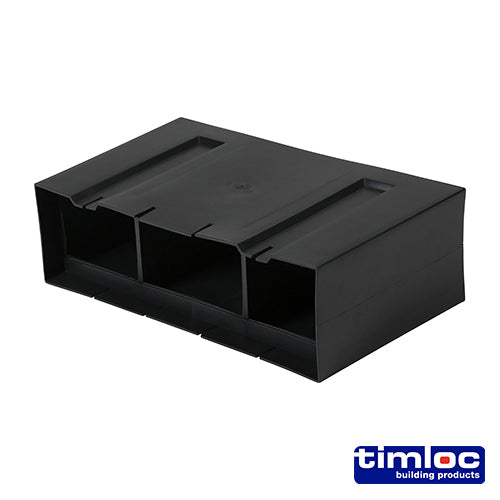 Timloc Telescopic Underfloor Vent - Up to 5 course — Box