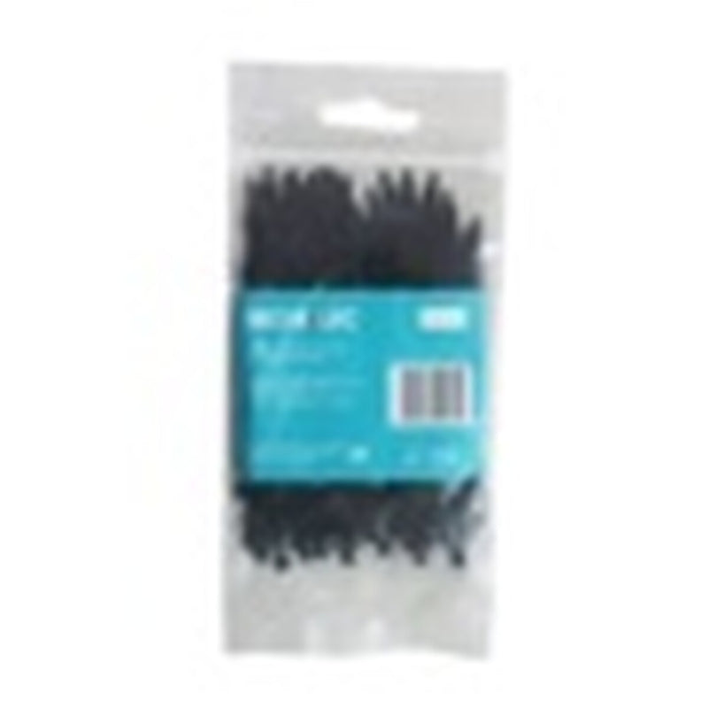 Securlec Black Cable Ties 2.5mm x 100mm Pack 100