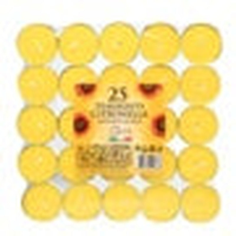 Price's Candles Tealights Pack 25 Citronella