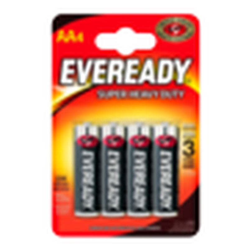 Eveready Super Heavy Duty AA Pack 4