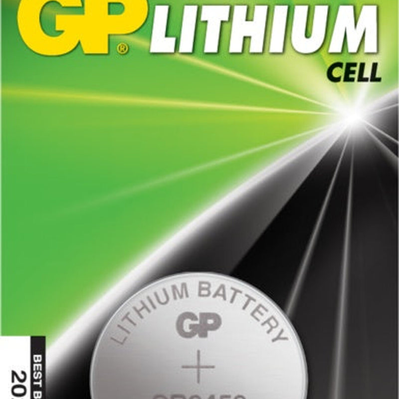 GP Lithium Button Cell Battery CR2450 Single