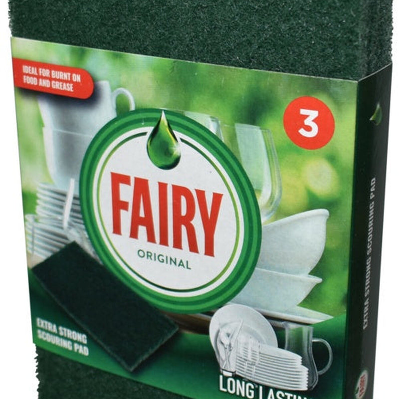 Addis Fairy Scourer Pad Pack 3