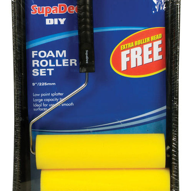SupaDec Foam Roller & Tray Set 9" / 255mm