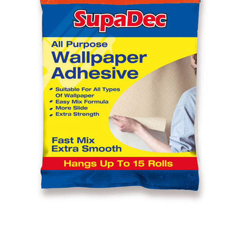 SupaDec All Purpose Wallpaper Adhesive Up to 10 Rolls PLUS 50% EXTRA FREE