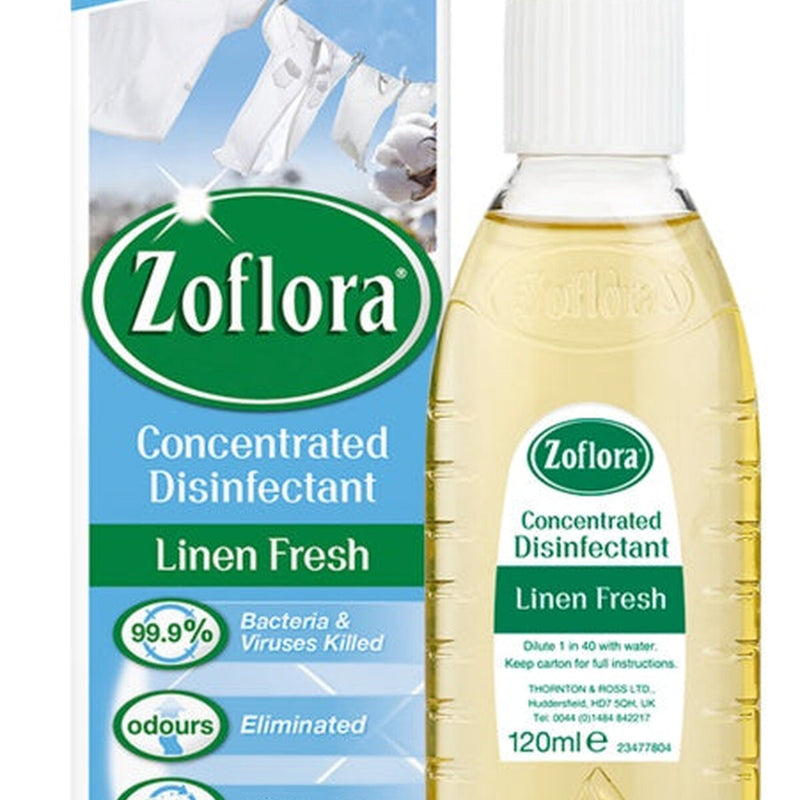 Zoflora Disinfectant 120ml Linen Fresh