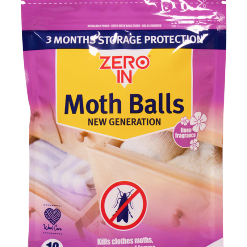 Zero In Moth Balls 10 Balls