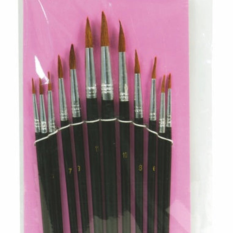 SupaDec Artist Brush Set 12 Piece