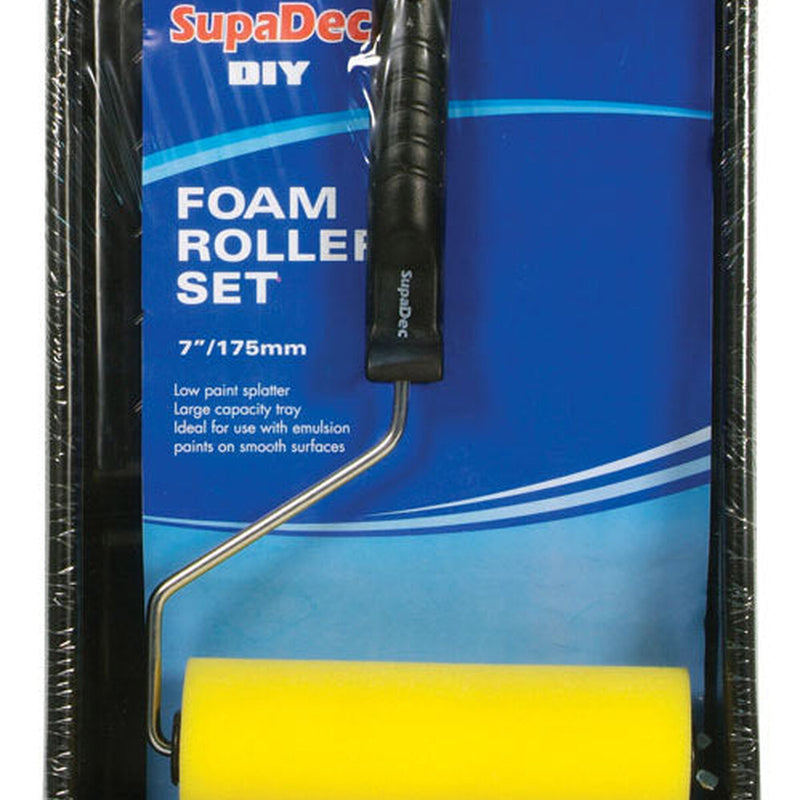 SupaDec Foam Roller & Tray Set 7"/175mm