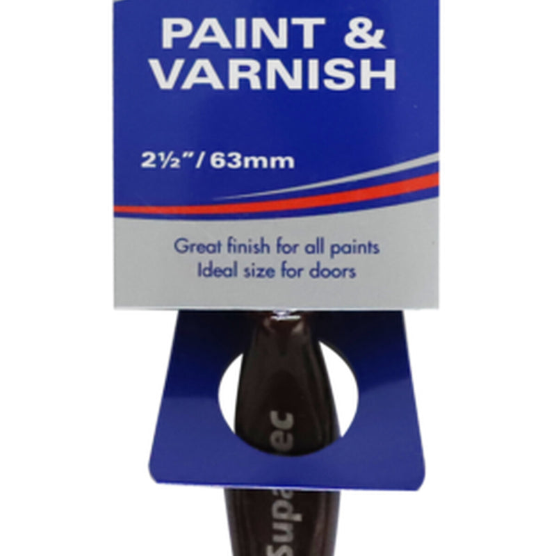 SupaDec Decorator Paint & Varnish Brush 2.5"/63mm