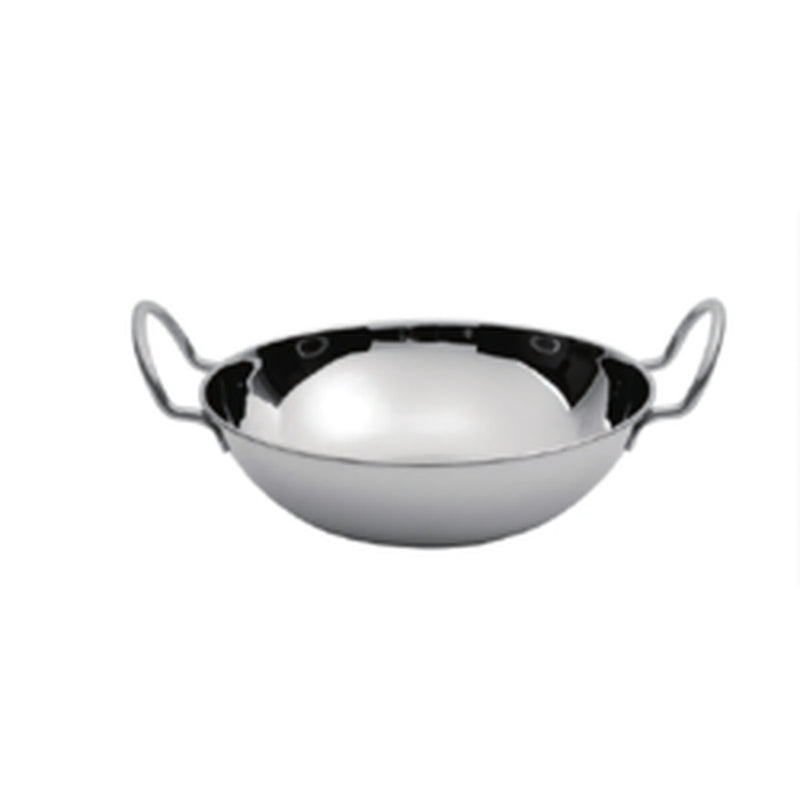 Basiks Stainless Steel Balti Dish 17cm