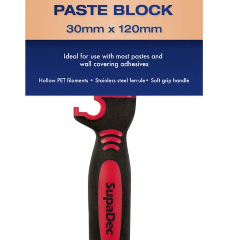 SupaDec Paste Block Brush 30mm x 120mm