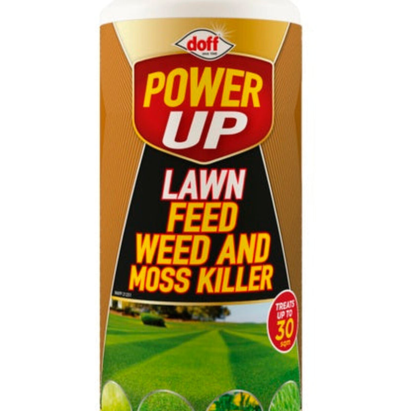 Power Up Lawn Feed, Weed & Mosskiller 1kg 30sqm
