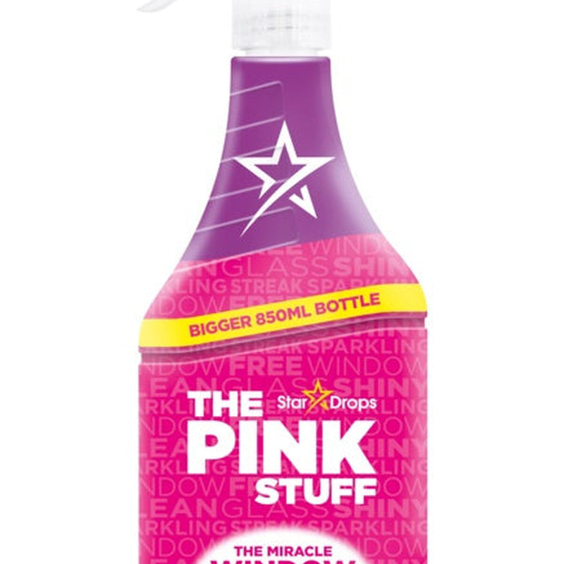 Pink Stuff Window Rose Vinegar 850ml Trigger Spray