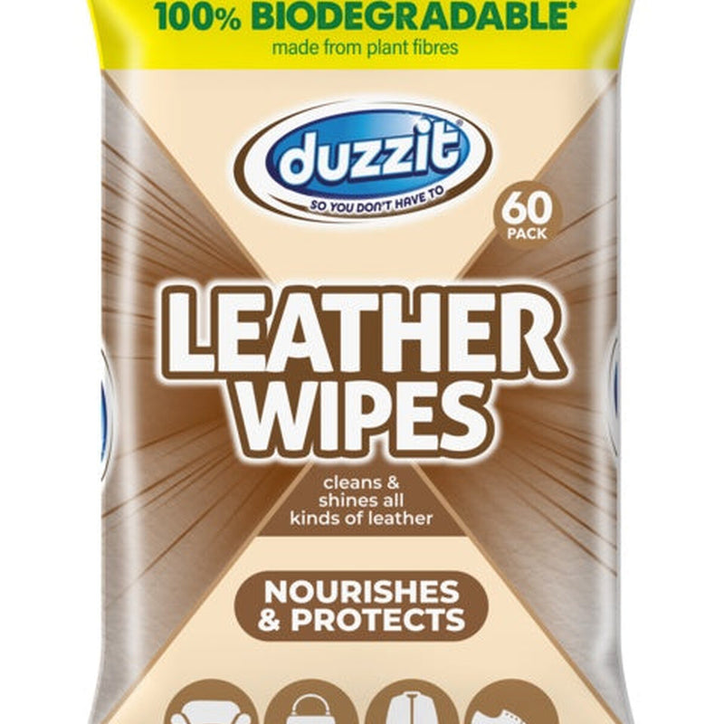 Duzzit Leather Cleaning Wipes Pack 60