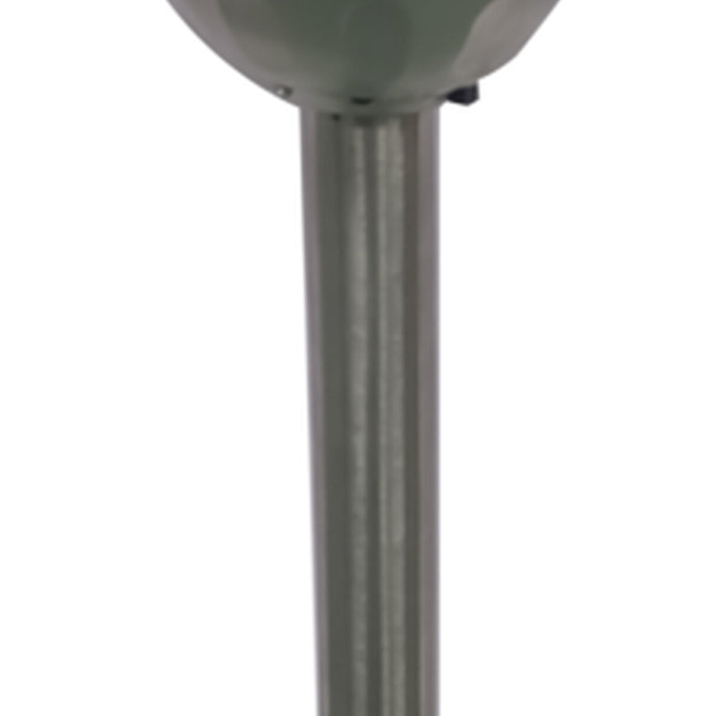 Pagoda Solar Crackle Ball Light Multi Coloured 8cm