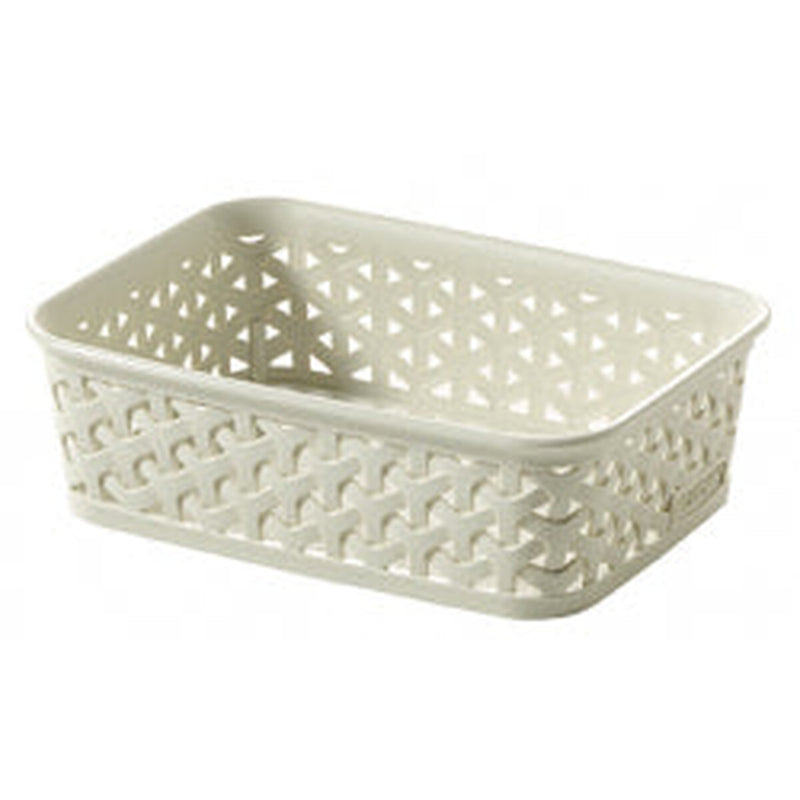 Curver My Style Rattan Tray Vintage White A6