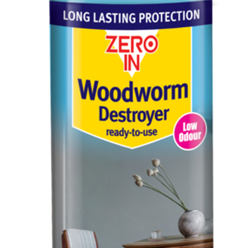 Zero In Woodworm Destroyer 250ml Can