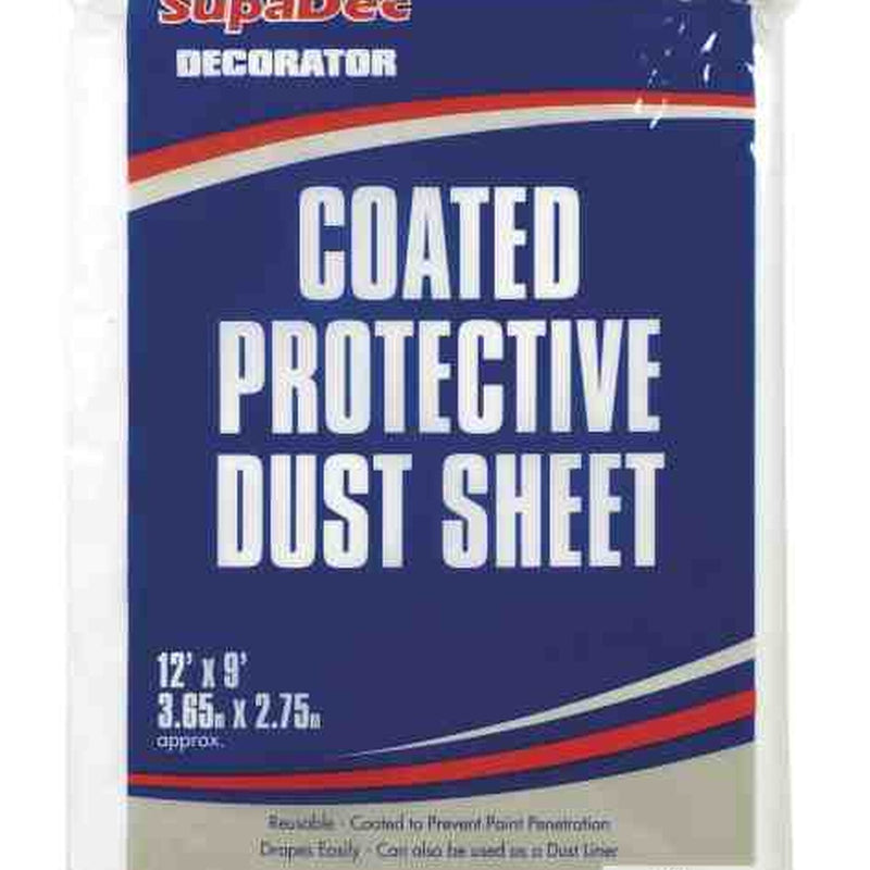 SupaDec Coated Protective Dust sheet 12 x 9ft