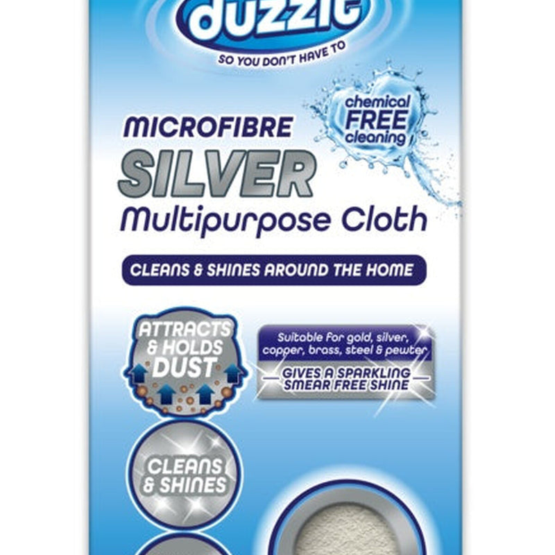Duzzit Microfibre Silver Polishing Cloth