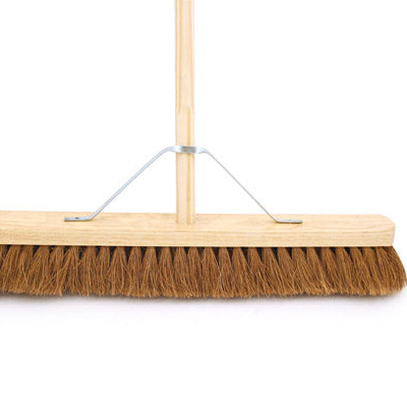 Hill Brush Soft Coco Broom & Handle 24"