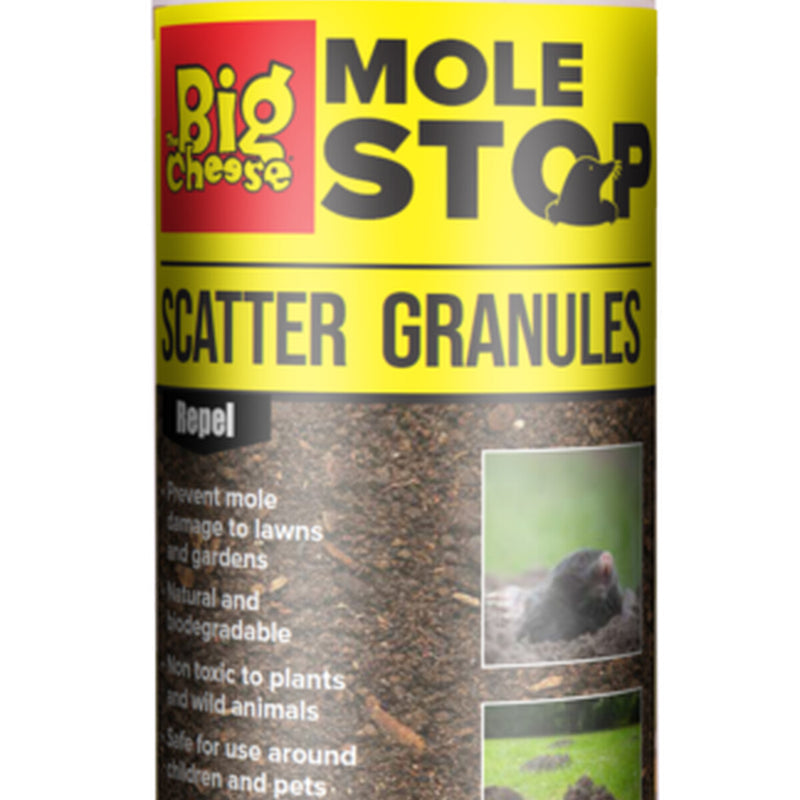 The Big Cheese Mole Repellent Scatter Granules 450g
