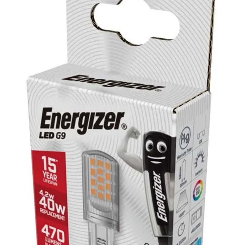 Energizer LED G9 470lm 6500k Daylight 4.2w