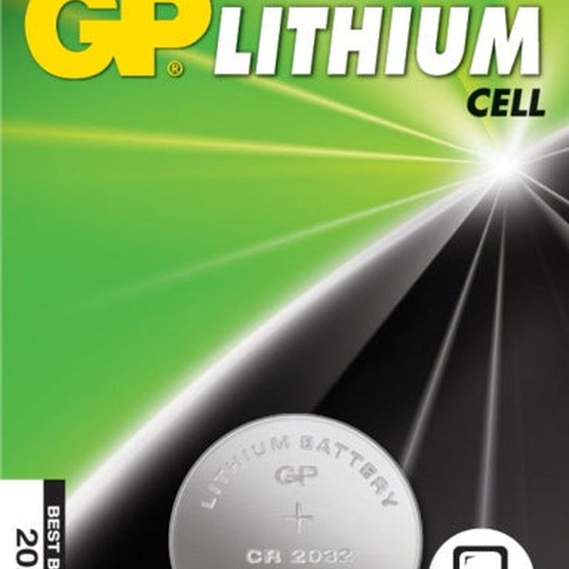 GP Lithium Button Cell Battery CR2032 Single