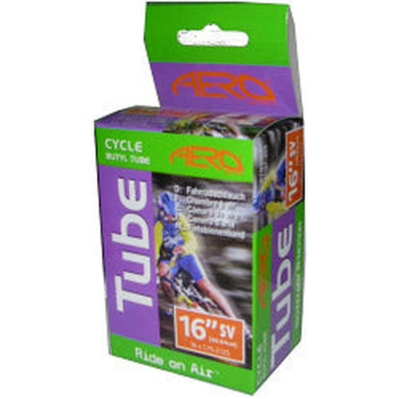 Aero Sport Butyl Inner Tube (Schrader Valve) 16" x 1.75 - 2.125