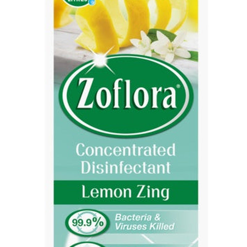 Zoflora Disinfectant 500ml Lemon Zing