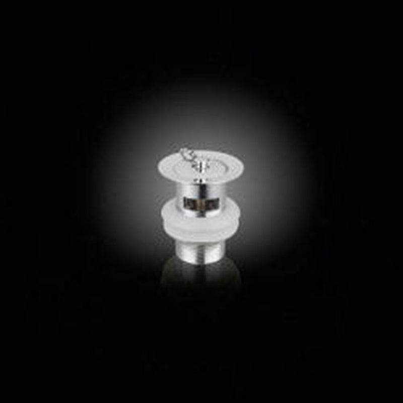 SupaPlumb Plug and Chain Basin Waste With chrome plug