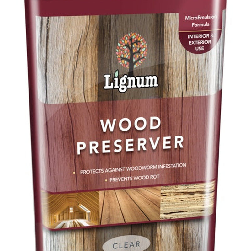 Lignum Wood Preserver 5L Clear