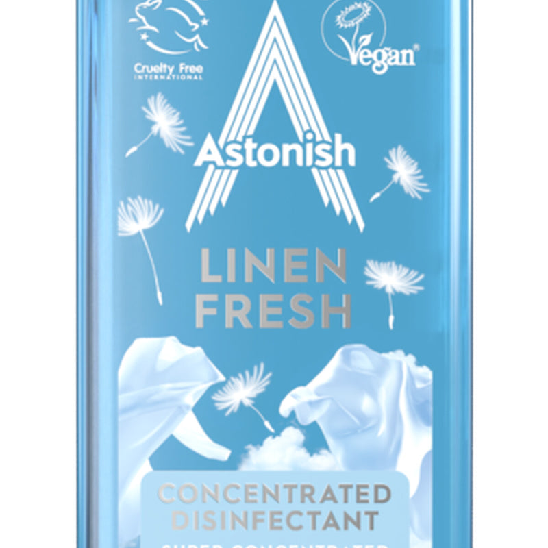 Astonish Concentrated Disinfectant 300ml Linen Fresh